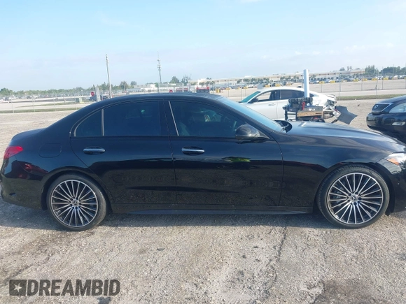 2024 Mercedes-Benz C 300 with VIN W1KAF4GB7RR156309, listed as a IAAI auction lot 42008478 with 5,350 mi miles and . Bid and sale history available at DreamBid. Image 14.