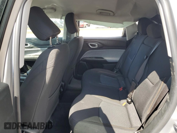 2022 Jeep Compass Sport with VIN 3C4NJCABXNT213956, listed as a Copart auction lot 69584354 with 20,158 mi miles and Salvage Title. Bid and sale history available at carsss.com. Image 11.