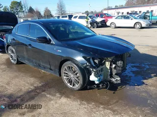 2022 Acura ILX w/Premium/A-Spec Package with VIN 19UDE2F81NA007361, listed as a IAAI auction lot 41449947 with 37,124 mi miles. Bid and sale history available at carsss.com. Image 1.