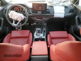 2024 Audi SQ5 Premium Plus with VIN WA1B4AFY6R2035153, listed as a Copart auction lot 78044574 with 3,355 mi miles and Salvage Title. Bid and sale history available at DreamBid. Image 8.