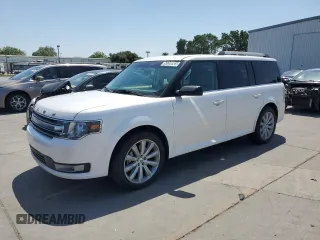 2013 Ford Flex SEL z VIN 2FMHK6C8XDBD00923, wystawiony jako Copart lot #55288805 z przebiegiem 135 112 mil mil oraz Czysty tytuł • Clean title. Historia ofert i sprzedaży dostępna na DreamBid. Obrazek 1.