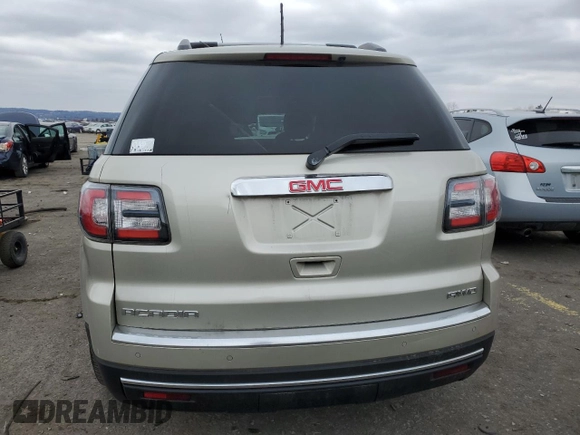 2015 GMC Acadia SLT with VIN 1GKKVRKD7FJ224002, listed as a Copart auction lot 45851335 with 34,509 mi miles and Salvage Title. Bid and sale history available at carsss.com. Image 6.