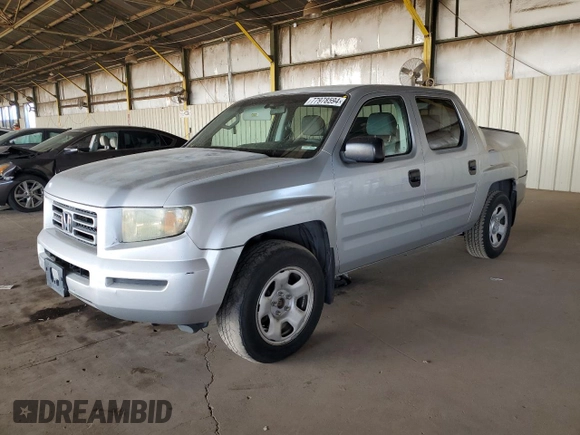 2008 Honda Ridgeline RT with VIN 2HJYK16238H523219, listed as a Copart auction lot 77978594 with 214,092 mi miles and Salvage Title. Bid and sale history available at carsss.com. Image 1.