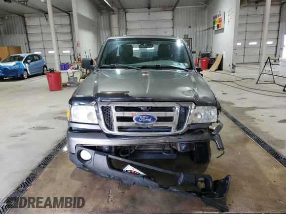 2010 Ford Ranger XLT with VIN 1FTLR4FEXAPA59563, listed as a Copart auction lot 53539745 with 110,784 mi miles and Salvage title. Bid and sale history available at DreamBid. Image 5.