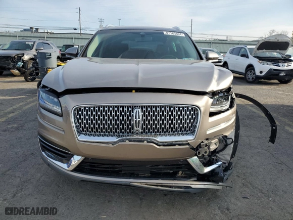 2019 Lincoln Nautilus Reserve with VIN 2LMPJ6L96KBL33670, listed as a Copart auction lot 87185604 with NaN miles and Salvage Title. Bid and sale history available at carsss.com. Image 5.