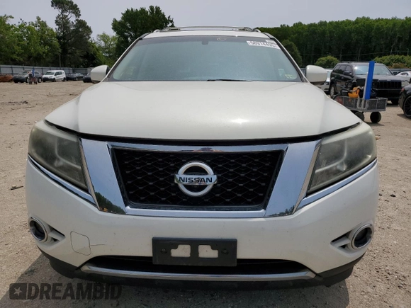 2013 Nissan Pathfinder SL z VIN 5N1AR2MM1DC600187, wystawiony jako Copart lot #58914495 z przebiegiem 140 792 mil mil oraz Czysty tytuł • Clean title. Historia ofert i sprzedaży dostępna na DreamBid. Obrazek 5.