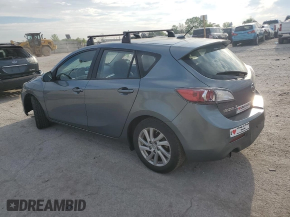 2012 Mazda 3 i Grand Touring with VIN JM1BL1M72C1656647, listed as a Copart auction lot 55590505 with 133,716 mi miles and Salvage title. Bid and sale history available at DreamBid. Image 2.