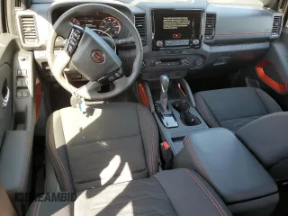 2024 Nissan Frontier Pro-4X with VIN 1N6ED1EK2RN656658, listed as a Copart auction lot 48798475 with 45 mi miles and Salvage title. Bid and sale history available at DreamBid. Image 8.