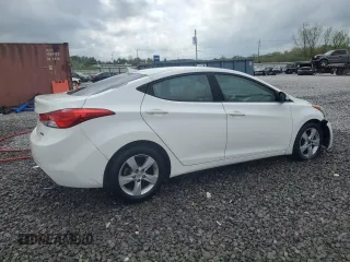 2013 Hyundai Elantra Limited with VIN 5NPDH4AE3DH355331, listed as a Copart auction lot 51640075 with 168,893 mi miles and Salvage Title. Bid and sale history available at DreamBid. Image 3.