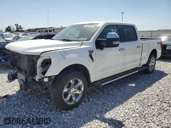 2021 Ford F-150 XL with VIN 1FTFW1E87MFB41258, listed as a Copart auction lot 49324495 with 48,067 mi miles and Salvage Title. Bid and sale history available at carsss.com. Image 1.