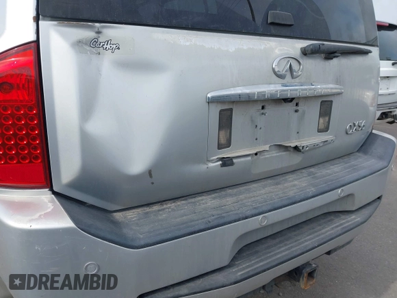 2004 Infiniti QX56 with VIN 5N3AA08C14N811706, listed as a IAAI auction lot 41616710 with 222,954 mi miles. Bid and sale history available at carsss.com. Image 12.