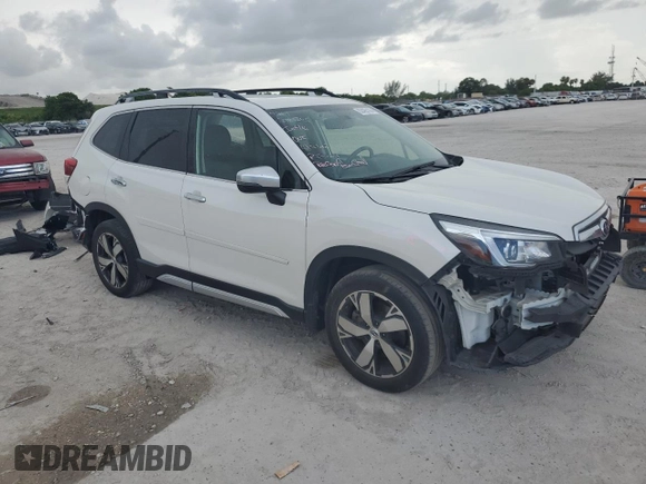 2019 Subaru Forester Touring with VIN JF2SKAWC6KH492663, listed as a Copart auction lot 62405135 with 74,254 mi miles and Salvage title. Bid and sale history available at DreamBid. Image 4.