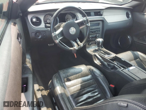 2012 Ford Mustang Premium with VIN 1ZVBP8AM2C5277760, listed as a Copart auction lot 59179115 with 160,360 mi miles and Salvage title. Bid and sale history available at DreamBid. Image 8.