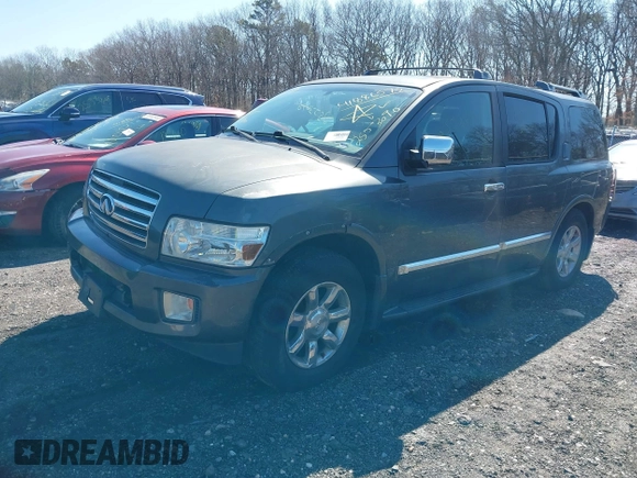 2006 Infiniti QX56 with VIN 5N3AA08C66N808917, listed as a IAAI auction lot 41886573 with Not Provided miles and . Bid and sale history available at DreamBid. Image 2.