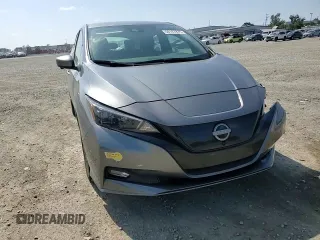 2023 Nissan LEAF SV Plus with VIN 1N4CZ1CV5PC553130, listed as a Copart auction lot 56167875 with 21,344 mi miles and Salvage title. Bid and sale history available at DreamBid. Image 13.