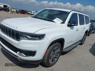 2024 Jeep Wagoneer Series II with VIN 1C4SJSBP6RS158498, listed as a IAAI auction lot 42448671 with 35,645 mi miles and . Bid and sale history available at DreamBid. Image 2.