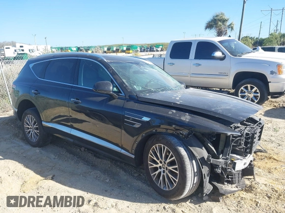 2021 Genesis GV80 with VIN KMUHB4SB6MU051520, listed as a IAAI auction lot 41743576 with 70,141 mi miles and . Bid and sale history available at DreamBid. Image 13.