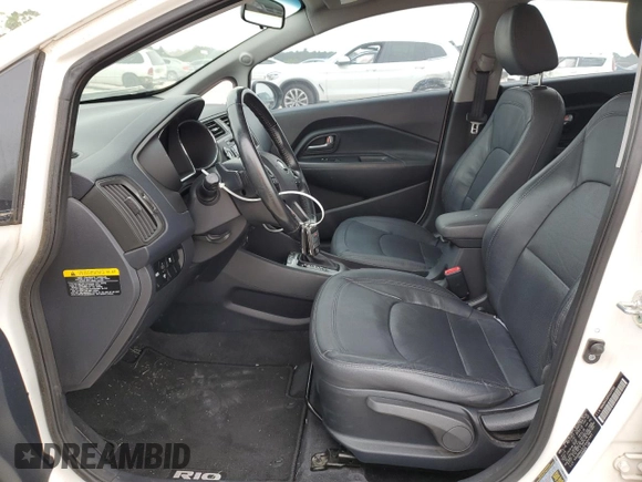2015 Kia Rio EX with VIN KNADN4A32F6424365, listed as a Copart auction lot 70862234 with 87,586 mi miles and Salvage Title. Bid and sale history available at carsss.com. Image 7.