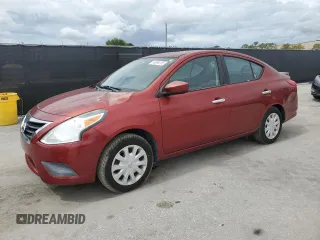 2017 Nissan Versa SV z VIN 3N1CN7AP8HK419790, wystawiony jako Copart lot #59594155 z przebiegiem 68 415 mil mil oraz Czysty tytuł • Clean title. Historia ofert i sprzedaży dostępna na DreamBid. Obrazek 1.