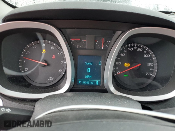2012 Chevrolet Equinox 1LT z VIN 2GNALDEK6C6385807, wystawiony jako Copart lot #55136835 z przebiegiem 143 451 mil mil oraz Szkody całkowita. Historia ofert i sprzedaży dostępna na DreamBid. Obrazek 9.