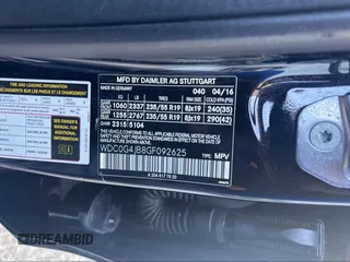 2016 Mercedes-Benz GLC with VIN WDC0G4JB8GF092625, listed as a IAAI auction lot 42171677 with 110,332 mi miles. Bid and sale history available at carsss.com. Image 9.