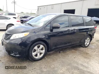 2014 Toyota Sienna L with VIN 5TDZK3DC3ES514520, listed as a Copart auction lot 52205295 with 71,402 mi miles and Salvage Title. Bid and sale history available at carsss.com. Image 1.