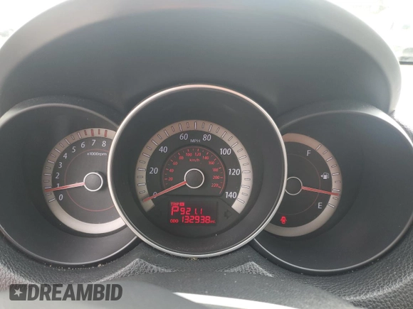2012 Kia Forte EX with VIN KNAFU4A20C5642602, listed as a Copart auction lot 71193294 with 132,938 mi miles and Salvage Title. Bid and sale history available at carsss.com. Image 9.