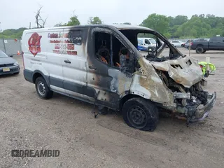 2017 Ford Transit with VIN 1FTYE1ZM2HKA20301, listed as a IAAI auction lot 42323437 with Not provided miles and . Bid and sale history available at DreamBid. Image 1.