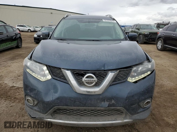 2016 Nissan Rogue SV with VIN 5N1AT2MV1GC854755, listed as a Copart auction lot 52202845 with 212,922 mi miles and Salvage Title. Bid and sale history available at carsss.com. Image 5.