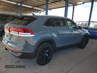2024 Volkswagen Atlas SE with VIN 1V2KE2CA7RC253191, listed as a Copart auction lot 55147875 with 4,417 mi miles and Salvage title. Bid and sale history available at DreamBid. Image 3.