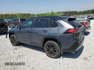2024 Toyota RAV4 Hybrid XSE with VIN 2T3E6RFV7RW051046, listed as a Copart auction lot 53776205 with 21,589 mi miles and Salvage Title. Bid and sale history available at DreamBid. Image 2.
