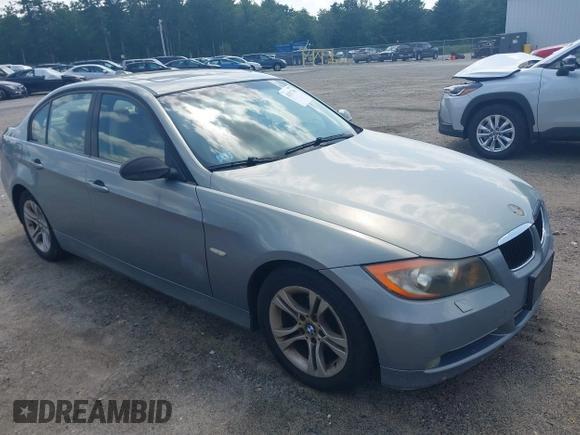 2008 BMW 3 Series 328xi with VIN WBAVC73578KP38226, listed as a IAAI auction lot 42517346 with 170,665 mi miles and . Bid and sale history available at DreamBid. Image 1.
