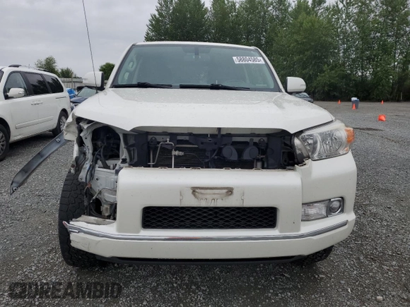 2013 Toyota 4Runner SR5 with VIN JTEBU5JR1D5125973, listed as a Copart auction lot 58804585 with 232,855 mi miles and Salvage title. Bid and sale history available at DreamBid. Image 5.