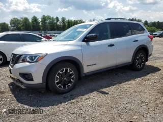 2020 Nissan Pathfinder SL z VIN 5N1DR2CM1LC638872, wystawiony jako Copart lot #63572655 z przebiegiem Nie podano mil oraz Szkoda całkowita • Salvage title. Historia ofert i sprzedaży dostępna na DreamBid. Obrazek 1.