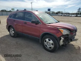 2007 Honda CR-V LX with VIN JHLRE383X7C075891, listed as a Copart auction lot 49651355 with 115,706 mi miles and Salvage Title. Bid and sale history available at carsss.com. Image 4.