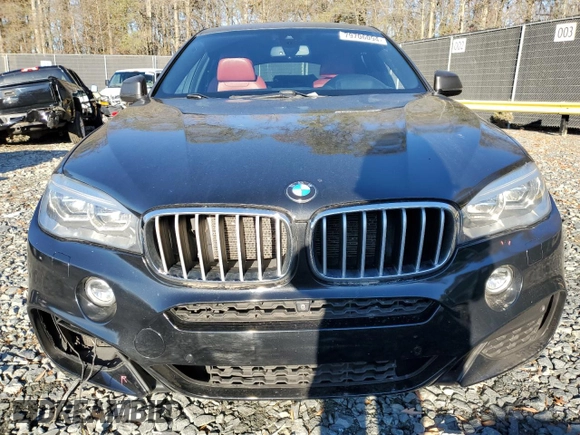 2016 BMW X6 xDrive50i with VIN 5UXKU6C55G0R33747, listed as a Copart auction lot 79706094 with 116,102 mi miles and Salvage Title. Bid and sale history available at carsss.com. Image 5.