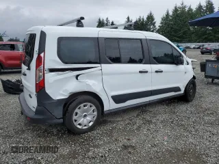 2018 Ford Transit Connect XL with VIN NM0GS9E74J1366779, listed as a Copart auction lot 61565865 with 106,491 mi miles and Salvage title. Bid and sale history available at DreamBid. Image 3.