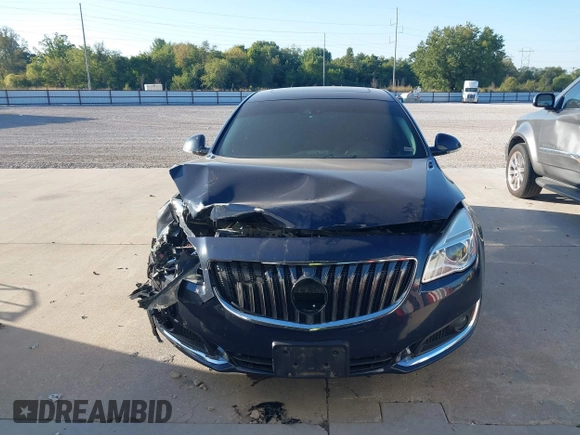 2016 Buick Regal Premium II with VIN 2G4GT5GX7G9148499, listed as a IAAI auction lot 40478560 with 82,804 mi miles. Bid and sale history available at carsss.com. Image 12.