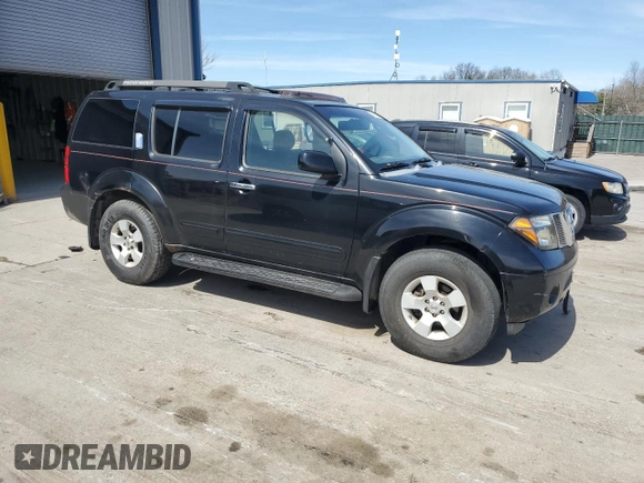 2006 Nissan Pathfinder SE with VIN 5N1AR18W26C668359, listed as a Copart auction lot 54206535 with 243,048 mi miles and Clean Title. Bid and sale history available at carsss.com. Image 4.