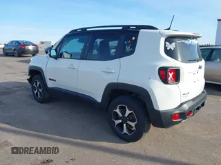 2022 Jeep Renegade Trailhawk with VIN ZACNJDC12NPN60910, listed as a IAAI auction lot 40921024 with 39,791 mi miles and . Bid and sale history available at DreamBid. Image 3.