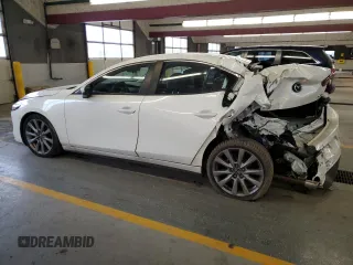 2021 Mazda 3 Preferred with VIN 3MZBPBCM2MM208721, listed as a Copart auction lot 82787294 with 96,891 mi miles and Salvage Title. Bid and sale history available at DreamBid. Image 2.