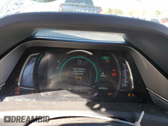 2021 Hyundai Ioniq SE with VIN KMHC75LC2MU248546, listed as a Copart auction lot 46315855 with 347,942 mi miles and Non Repairable. Bid and sale history available at DreamBid. Image 9.