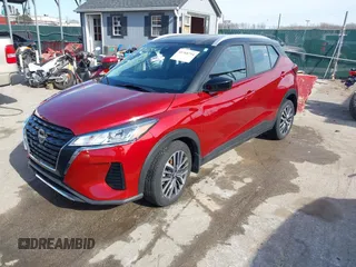 2023 Nissan Kicks SV with VIN 3N1CP5CV4PL569883, listed as a IAAI auction lot 41768754 with 8,253 mi miles. Bid and sale history available at carsss.com. Image 17.