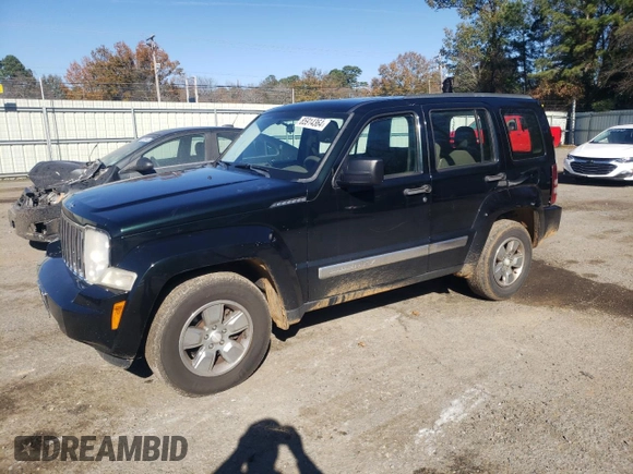 2012 Jeep Liberty Sport with VIN 1C4PJLAK4CW147307, listed as a Copart auction lot 85914364 with 206,137 mi miles and Salvage Title. Bid and sale history available at carsss.com. Image 1.
