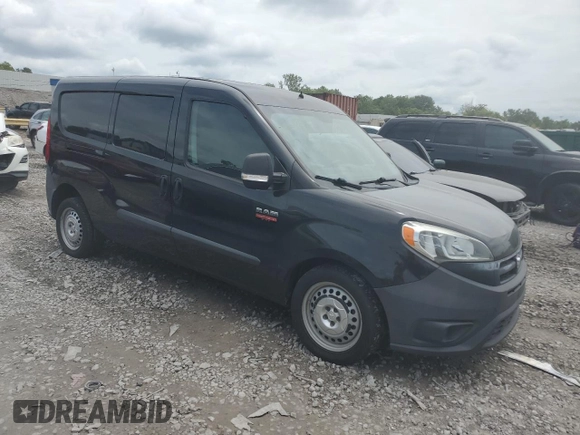 2015 Ram ProMaster City Cargo Tradesman with VIN ZFBERFAT8F6A90789, listed as a Copart auction lot 65019434 with 213,051 mi miles and Clean Title. Bid and sale history available at DreamBid. Image 4.