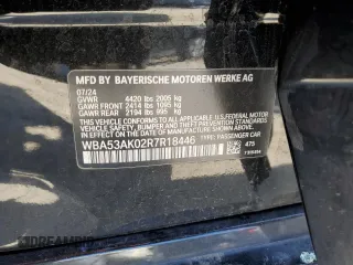 2024 BMW 2 Series 228i with VIN WBA53AK02R7R18446, listed as a Copart auction lot 49676595 with Not provided miles and Clean title. Bid and sale history available at DreamBid. Image 13.