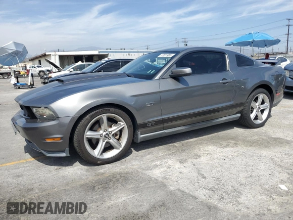 2010 Ford Mustang GT with VIN 1ZVBP8CH6A5152256, listed as a Copart auction lot 57627965 with 91,864 mi miles and Salvage title. Bid and sale history available at DreamBid. Image 1.