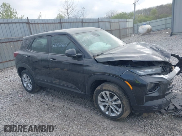 2021 Chevrolet TrailBlazer LS with VIN KL79MNSL4MB086176, listed as a IAAI auction lot 42056467 with 77,035 mi miles and . Bid and sale history available at DreamBid. Image 13.