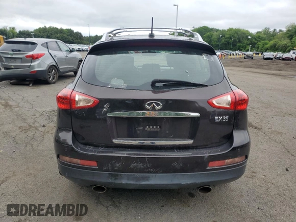 2010 Infiniti EX Journey z VIN JN1AJ0HR4AM754326, wystawiony jako Copart lot #58850875 z przebiegiem Nie podano mil oraz Szkoda całkowita • Salvage title. Historia ofert i sprzedaży dostępna na DreamBid. Obrazek 6.