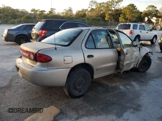 2003 Chevrolet Cavalier with VIN 1G1JC52F437133035, listed as a Copart auction lot 83767924 with 0 mi miles and Non Repairable. Bid and sale history available at carsss.com. Image 3.